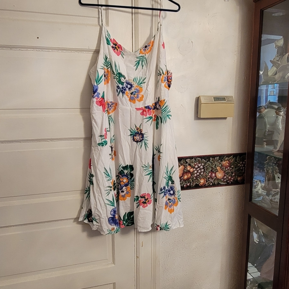 Old Navy Lined Floral Sundress Size XXL